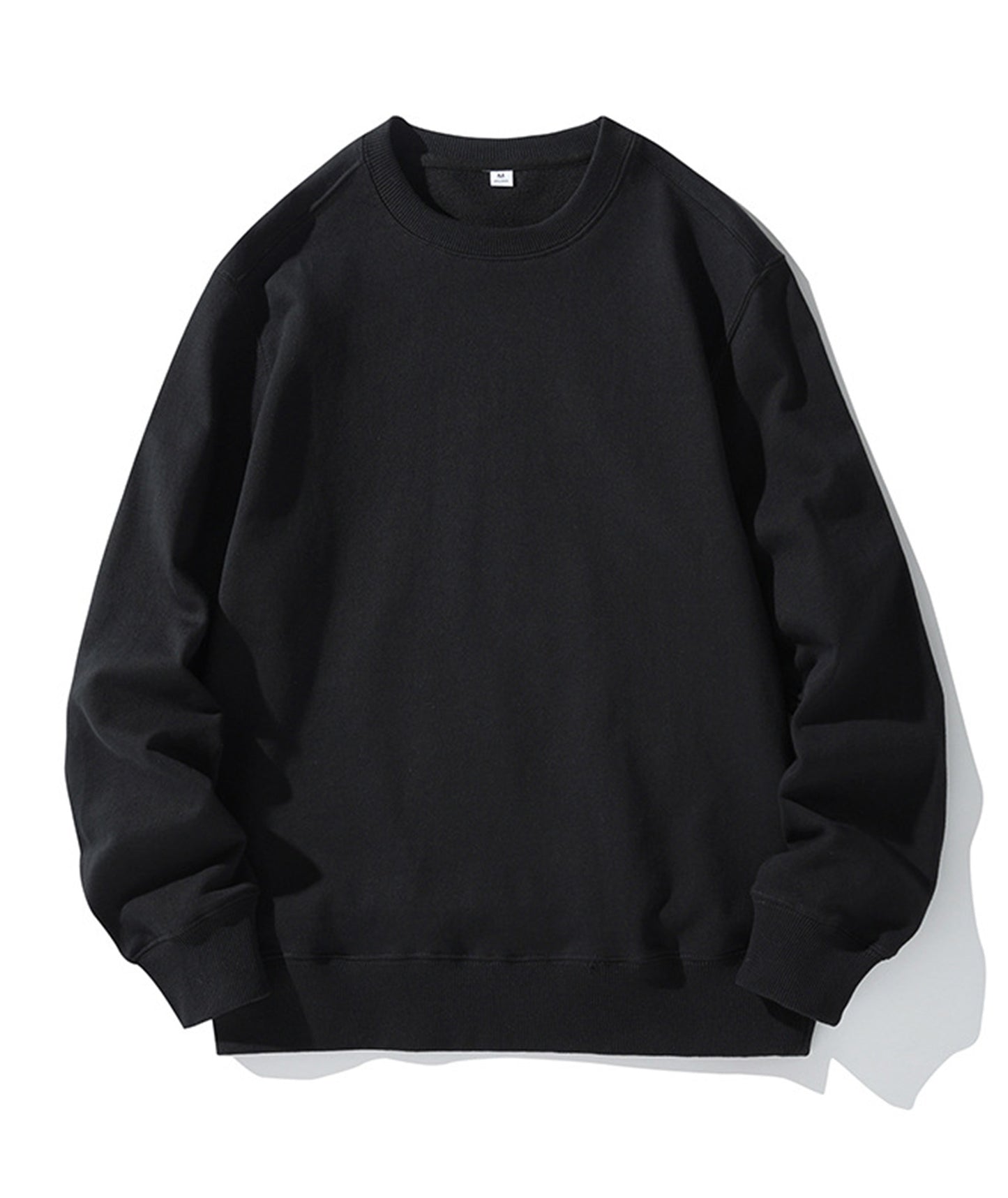 320g straight shoulder terry crew neck sweatshirt
