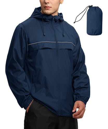 Men's lightweight raincoat jacket